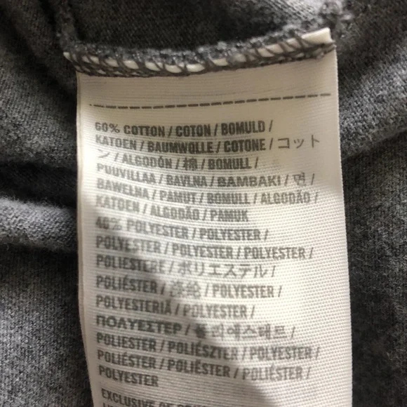 Hollister Grey Long Sleeve with Hollister Cali & HCO Love in Size Xtra Small XS - Picture 9 of 9